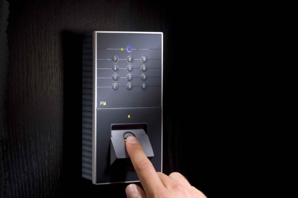 Biometrische Zutrittskontrolle Fingeprint