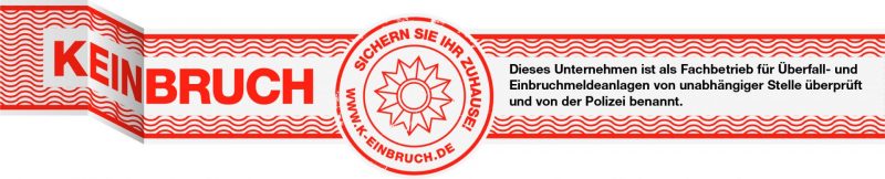 Prüfsiegel Errichter UEMA EMA
